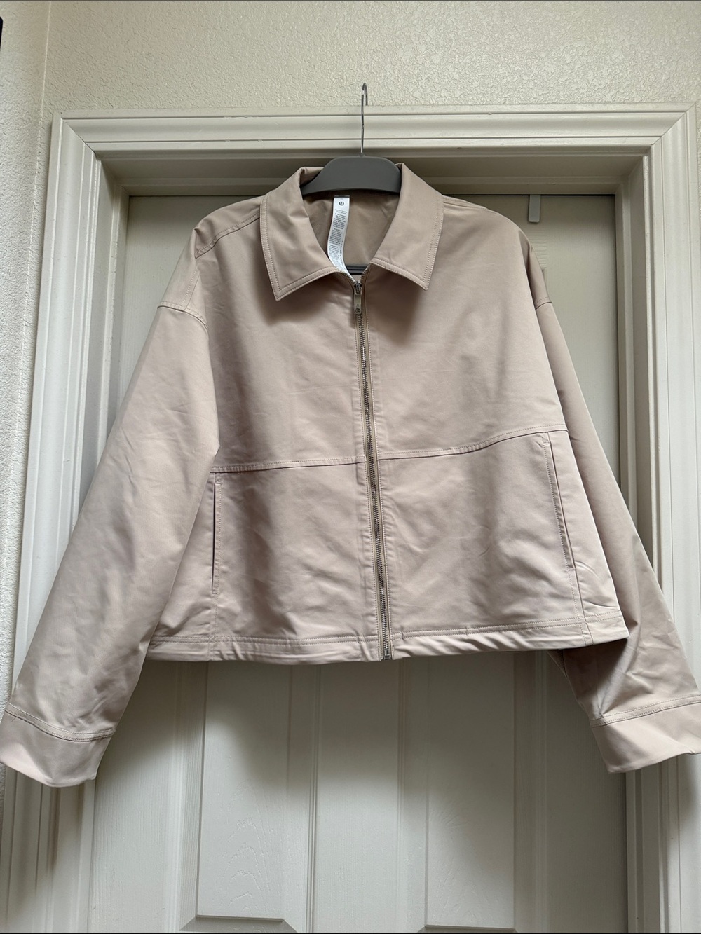 lululemon Twill Collored Jacket Tan water repellent size XL - Picture 3 of 16
